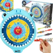 Woopie Magnetisch Dartspel Veilig Dartbord Happy Shark - UNI