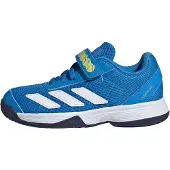 Adidas Sportschoen 'Courtflash' azuur / geel / wit