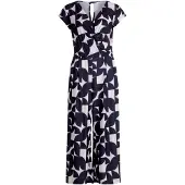 Betty & Co Jumpsuit zwart / wit