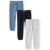 MINOTI Broek marine / opaal / grijs gemêleerd