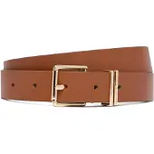 Tommy Hilfiger Riem 'Buckle Logo Keeper' cognac