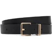 Tommy Hilfiger Riem 'Buckle Logo Keeper' goud / zwart