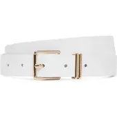 Tommy Hilfiger Riem 'Buckle Logo Keeper' wolwit