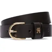 Tommy Hilfiger Riem 'TH Monogram' donkerbruin