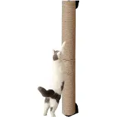 Famanu - Wandgemonteerde krabpaal met touw, hoogte 81 cm