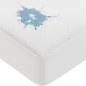 Famanu - Matrasbeschermers set van 2 waterdicht 180x200x30 cm ademend en anti mijt