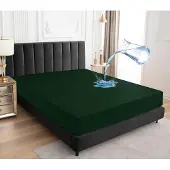 Famanu – Waterdichte en ademende matrashoes 90x200 cm, hoeslakenmodel, groen