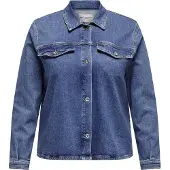 ONLY Carkimberly Denim Overhemd Dames Blauw 42
