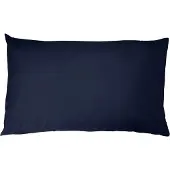 Famanu - kussenslopen van AmazonBasics, marineblauw - set van 2 stuks