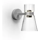 Flos Nocturne Wall Lamp Cone - Wandlampen Glas Silver - D305W02CEEA21