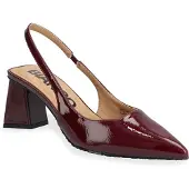 Bianco Slingpumps 'Maralyn' wijnrood