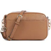 Liu Jo schoudertas Faiza ECS Camera Case Suede bruine