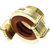 Tameson 3/4'' Buitendraad Messing GEKA Tuinslangkoppeling KTW