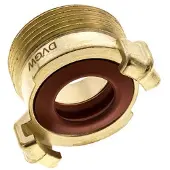 Tameson 1 1/4'' Buitendraad Messing GEKA Tuinslangkoppeling KTW