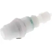Tameson PVDF DN 5 Koppeling Snelkoppeling 4x6 mm opsteekfitting Schotkoppeling