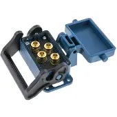 Tameson Messing Meervoudige Koppeling Snelkoppeling 4x8 mm Push-in-aansluitingen Loskoppelbeveiliging Dubbele afsluiting