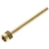 Tameson M14x1.5 Messing buis 120 mm lang met binnendraad