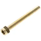 Tameson M16x1.5 Messing buis 150 mm lang met binnendraad