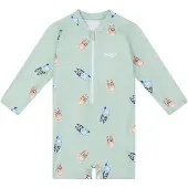 Swim Essentials - Jongens Zwempak 1-2 jaar - 86/92 - Groen - Bluey - Dreumes