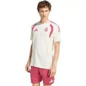 Adidas Real Madrid 26/27 Tiro26 Competition Training Short Sleeve T-shirt Beige L / Regular Man