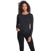 AWR Hoogkwalitatieve Dames Thermo / Fleece / Warmte Shirt | Grijs - M/L