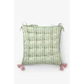 Sissy-Boy Groen tuinkussen met mystic eye print