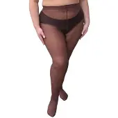 Pamela mann panty 30 denier donkerbruin female | Maat: 60-62