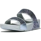 FitFlop Lulu multi-tonal glitter slides