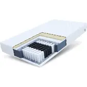FDM BOLONIA Matras 90x200 cm - Hoogte 19 cm H3 - Pocketvering Matrassen - Dubbelzijdig - 7 zones - Antiallergisch