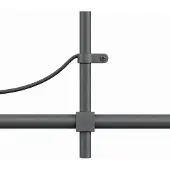 Artemide - Desk fixed support anthracite grijs Accessoires