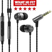 SoundMagic E50C In Ear Isolating Earphones with Mic Gunmetal