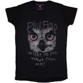 Ginza.se Pink Floyd - Owl - WDYWFM? Dames T-shirt - M - Zwart