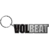 Ginza.se Volbeat - Logo Sleutelhanger - Zilverkleurig/Zwart