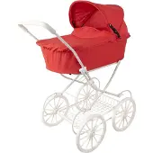 Ginza.se - Doll Pram, Classic in Red (20-44KLAS-R)