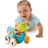 Yookidoo Babyspeelgoed - 2-in-1 - Kruip 'N' Slak - - OneSize - Activiteitenspeelgoed