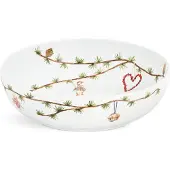 Kähler Hammershøi Christmas schaal Ø30 cm Wit
