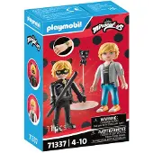 Playmobil Miraculous: Adrien & Cat Noir - 71337