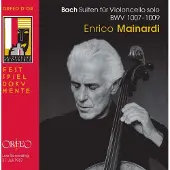 OUTHERE Enrico Mainardi - J.S. Bach: Suiten Für Violoncello BWV 1007 - 1009 (CD) (Remastered)