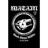 Ginza.se Watain - Black Metal Militia Textiel Poster - Zwart