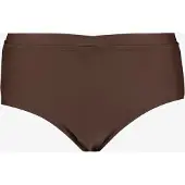 Osaga dames high waist hipster bikinibroekje bruin maat M