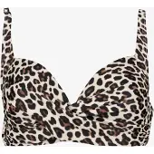 Osaga voorgevormde dames bikinitop panterprint maat L