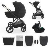 Kinderkraft Kinderwagen Prime3 PRO 3-in-1 Venezian Black