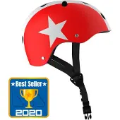 MOLTO Star Junior Helmet Rood 48-53 cm Kinderen