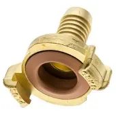 Tameson 16 mm (5/8'') Slangpilaar Messing GEKA Tuinslangkoppeling KTW