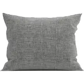Zohome Lino Kussensloop - Antraciet - 60x70cm - Antraciet