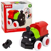 BRIO Steam & Go Train 30411 Rood Kinderen