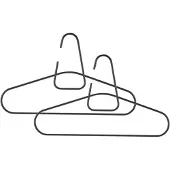Zone Denmark A-Hanger kledinghanger black, 2-pack
