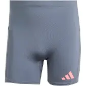 Adidas Sportbroek 'ADIZERO' basaltgrijs / rosa
