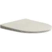 Sapho Paco slim toiletbril soft close ivoor