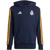 Adidas Real Madrid DNA Hoodie 2026-2027 Kids Donkerblauw Oranje Wit